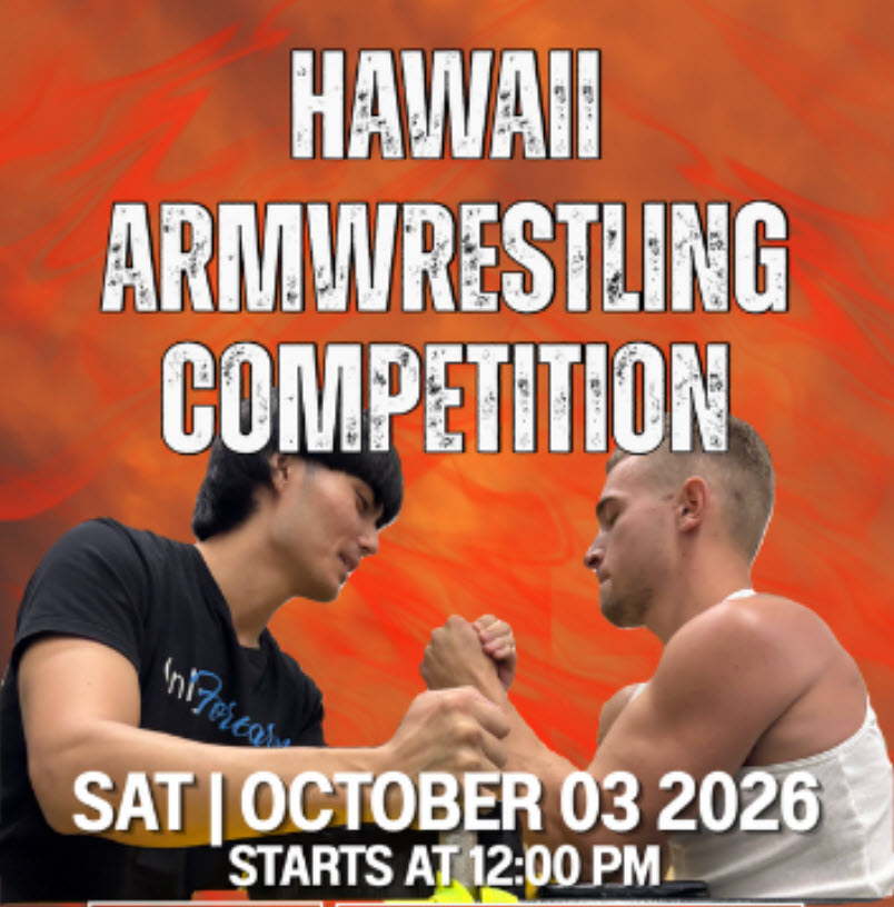 Hawaii Armwrestling Competition