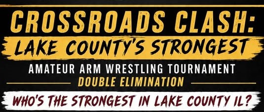 Crossroads Clash: Lake County’s Strongest Armwrestler